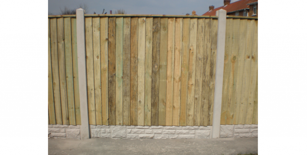Featherboard Fence Panel