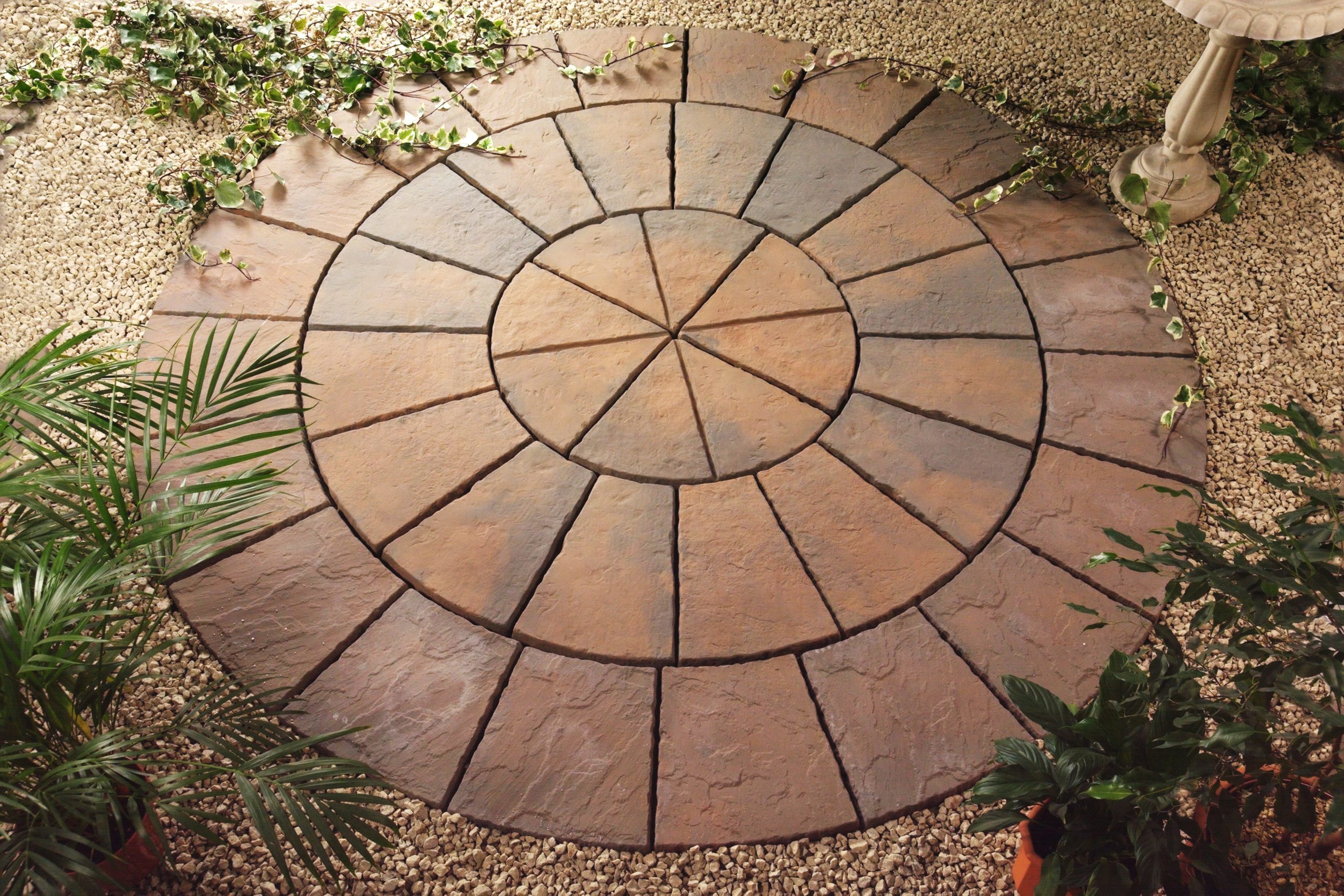 Rutland Circle Patio Slabs