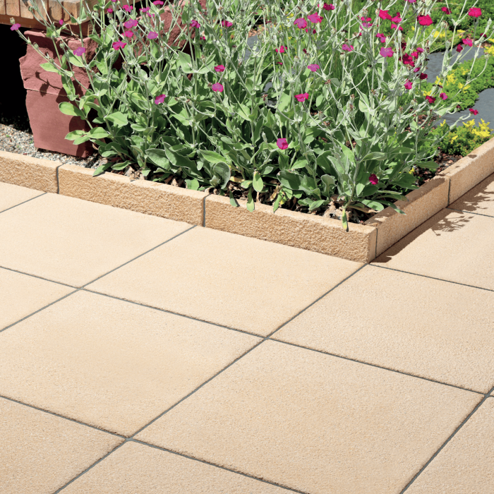 Textured - Buff - Patio Slab