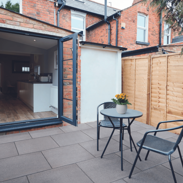 Textured - Dark Grey - Patio Slabs