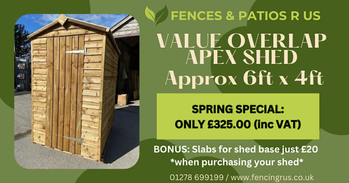Value Shed Offer - Spring - March 2026